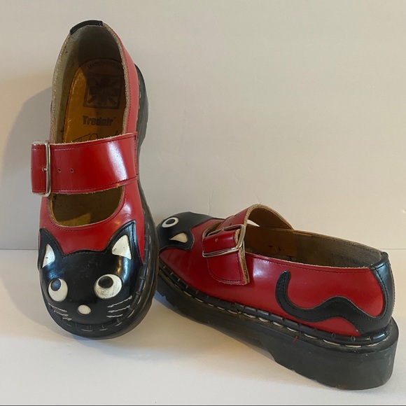 tuk Shoes - TUK Mary Jane platform cat shoe Vintage